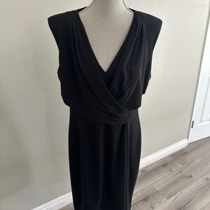 Calvin Klein Black Midi Dress